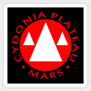 Cydonia Plateau Sticker